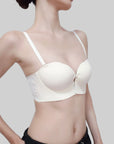 New Front-Clasp Strapless Double-Lock Bra(No Panties Included)