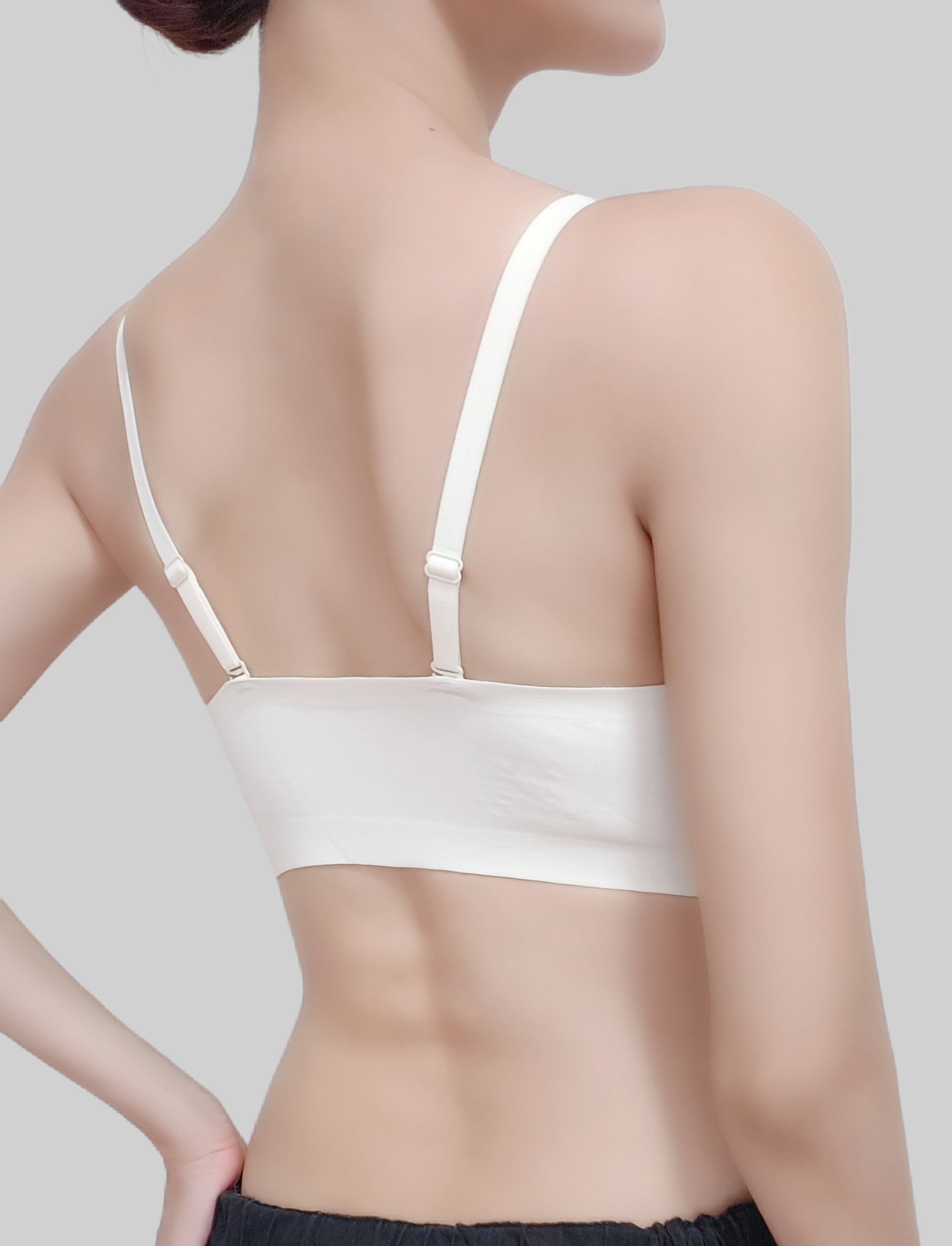 New Front-Clasp Strapless Double-Lock Bra(No Panties Included)