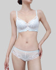 Elegant Comfort: Japanese-Style Deep V Wireless Bra