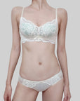 Lace Wireless Push-Up Bra for Petite Figures
