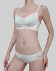 Lace Wireless Push-Up Bra for Petite Figures