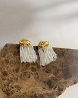 Korean tassel earrings