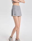A-Line Fitted Mini Skirt Shorts for Petite Figures