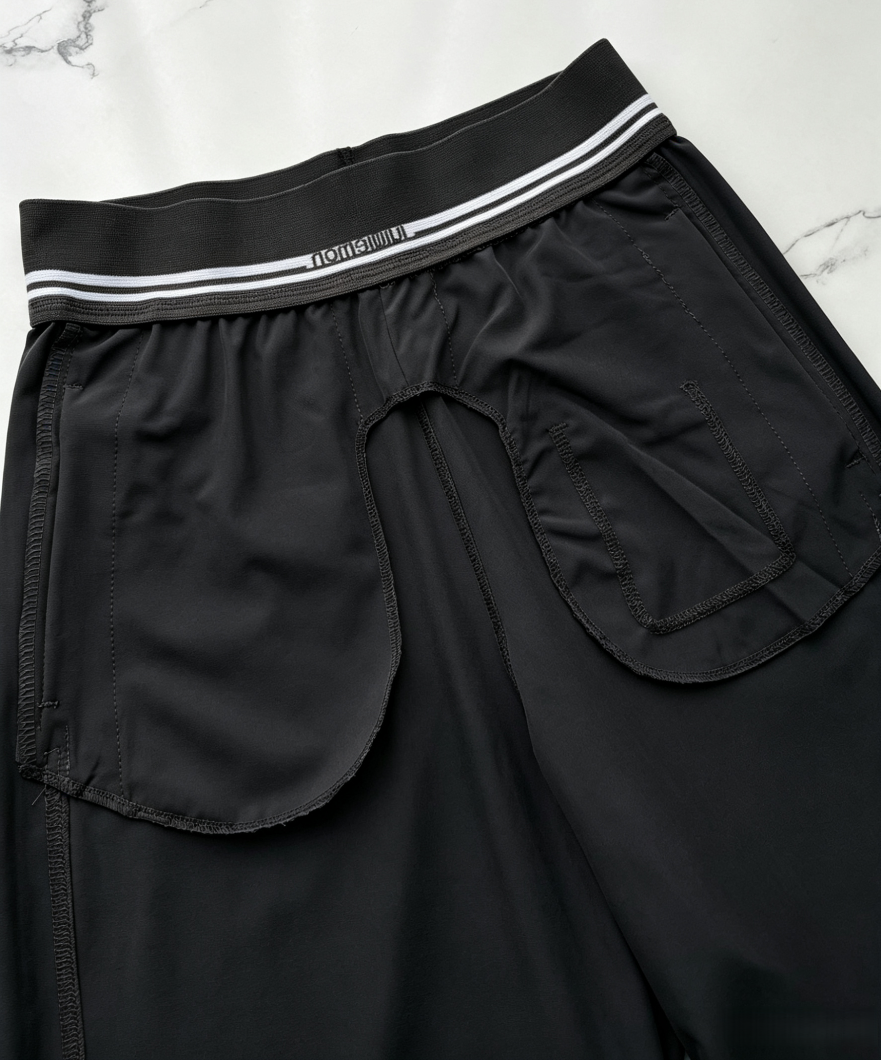 Wide Waistband Casual Wide-Leg Pants