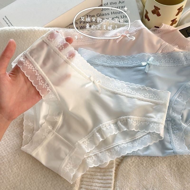 Creamy girl lace panties (2-pack)