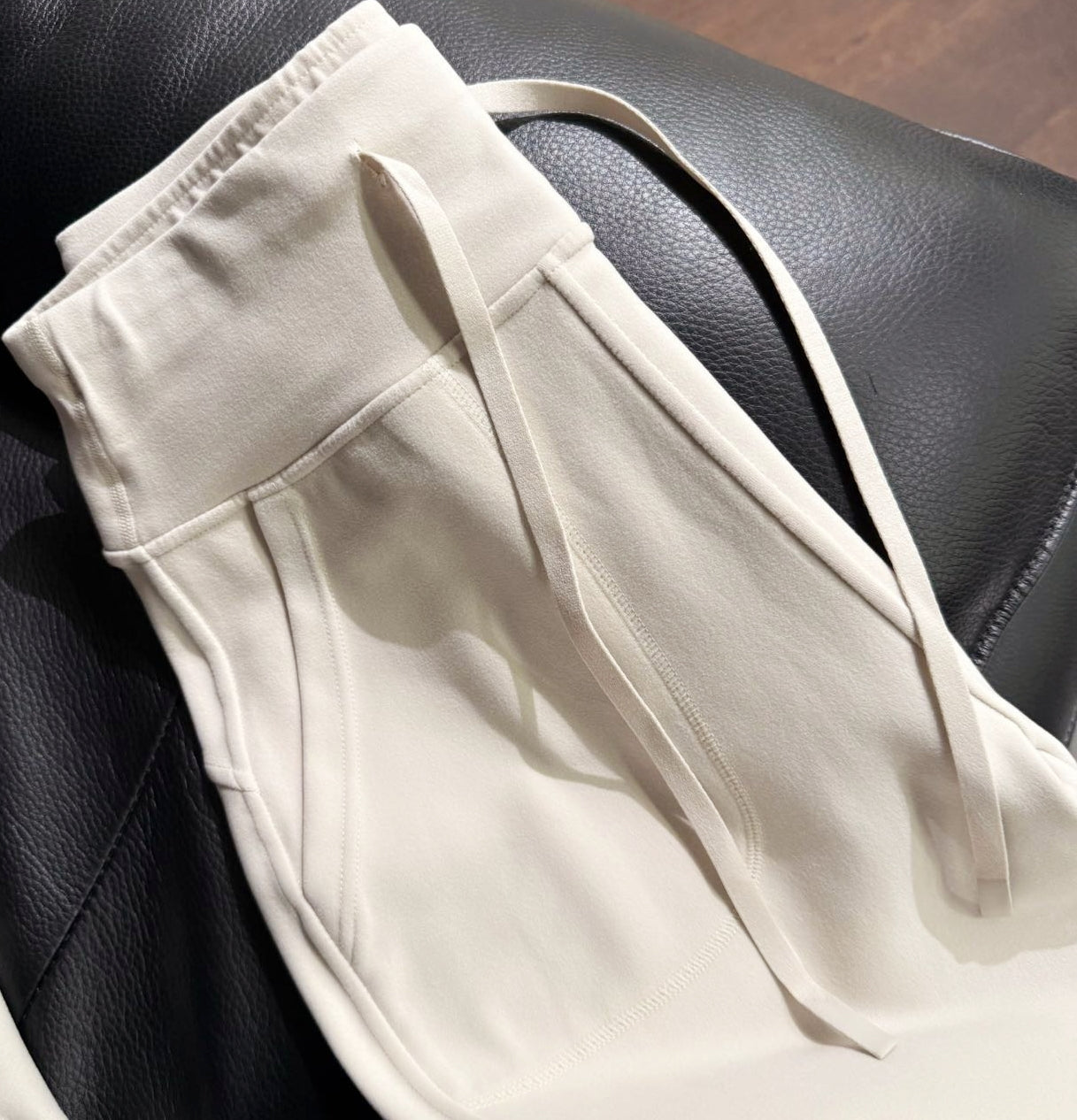 Double-sided brushed slim-fit LU-style set