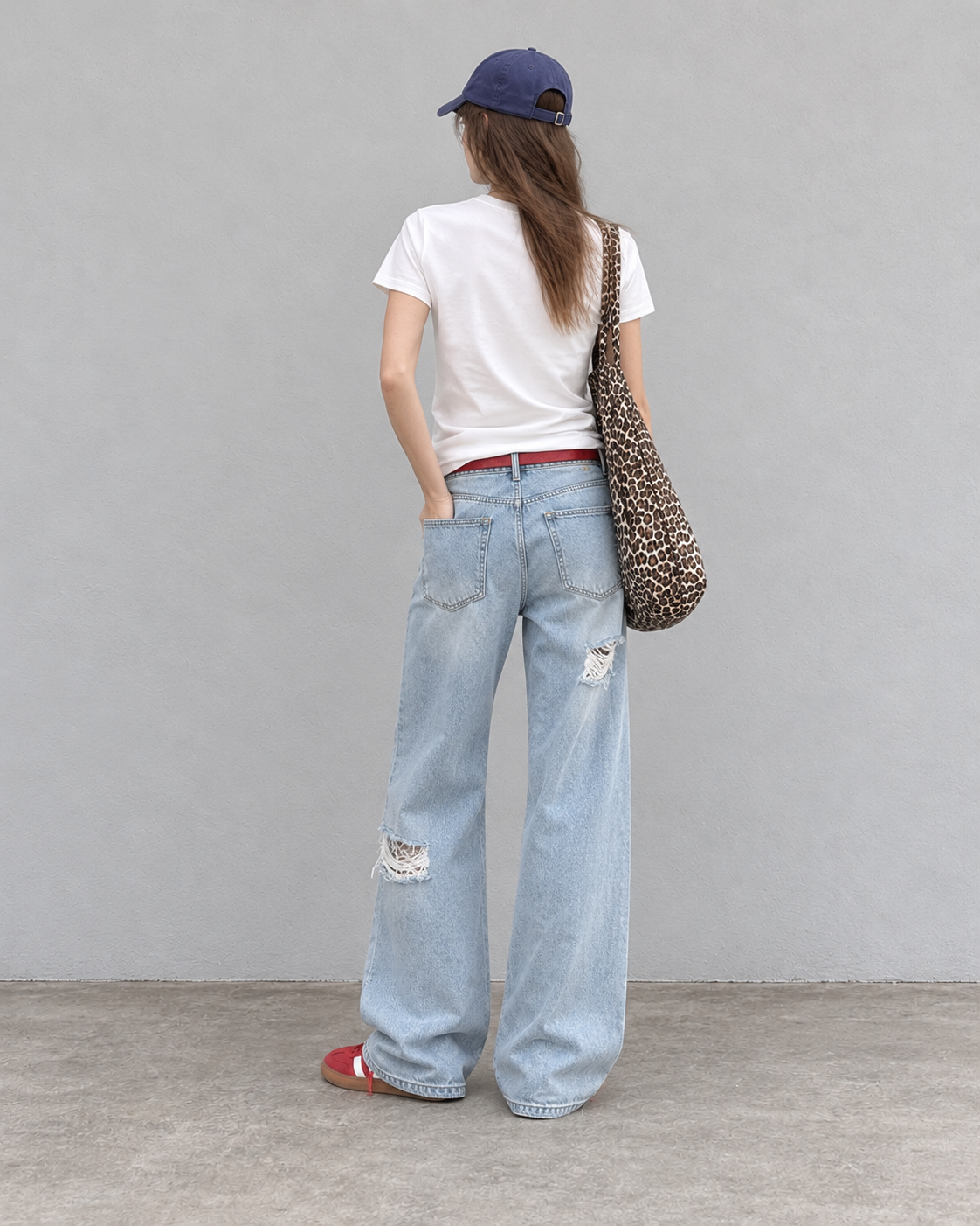 Korean-Inspired Embroidered Cotton Tee