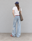 Korean-Inspired Embroidered Cotton Tee
