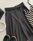 Korean Style Premium Relaxed Trousers