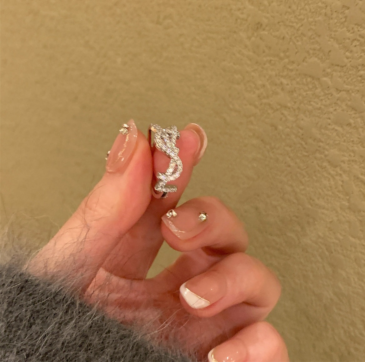 Full Pavé Open Ring