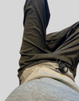 Ultra Draped Loose Straight-Leg “Shaking” Pants