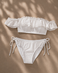 Korean-Inspired Sweet &amp; Flirty Bandeau Bikini Set