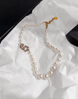 Chanel-Inspired No.5 Pearl Necklace