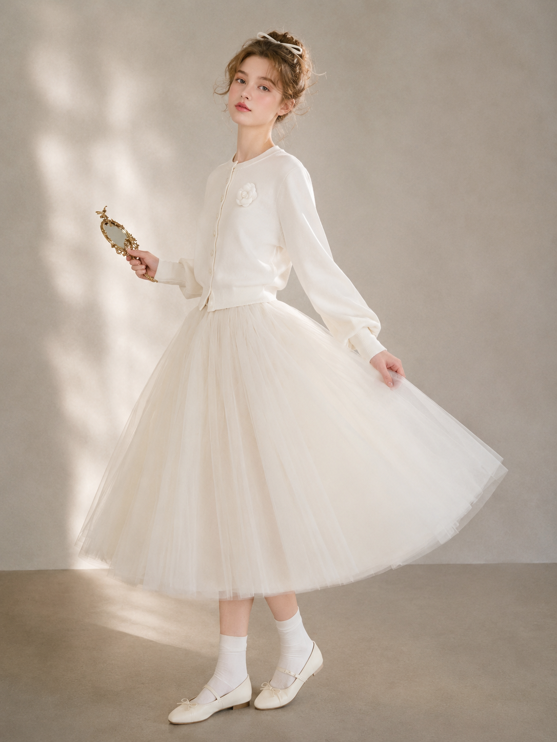 Luxe Multi-Layer Tulle A-Line Skirt