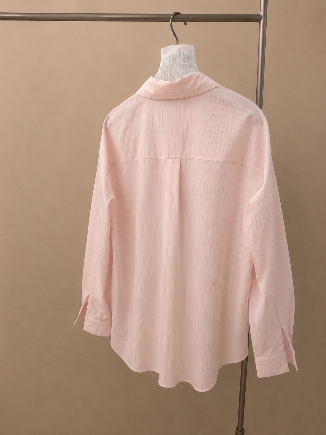 Korean-Style Pink Shirt