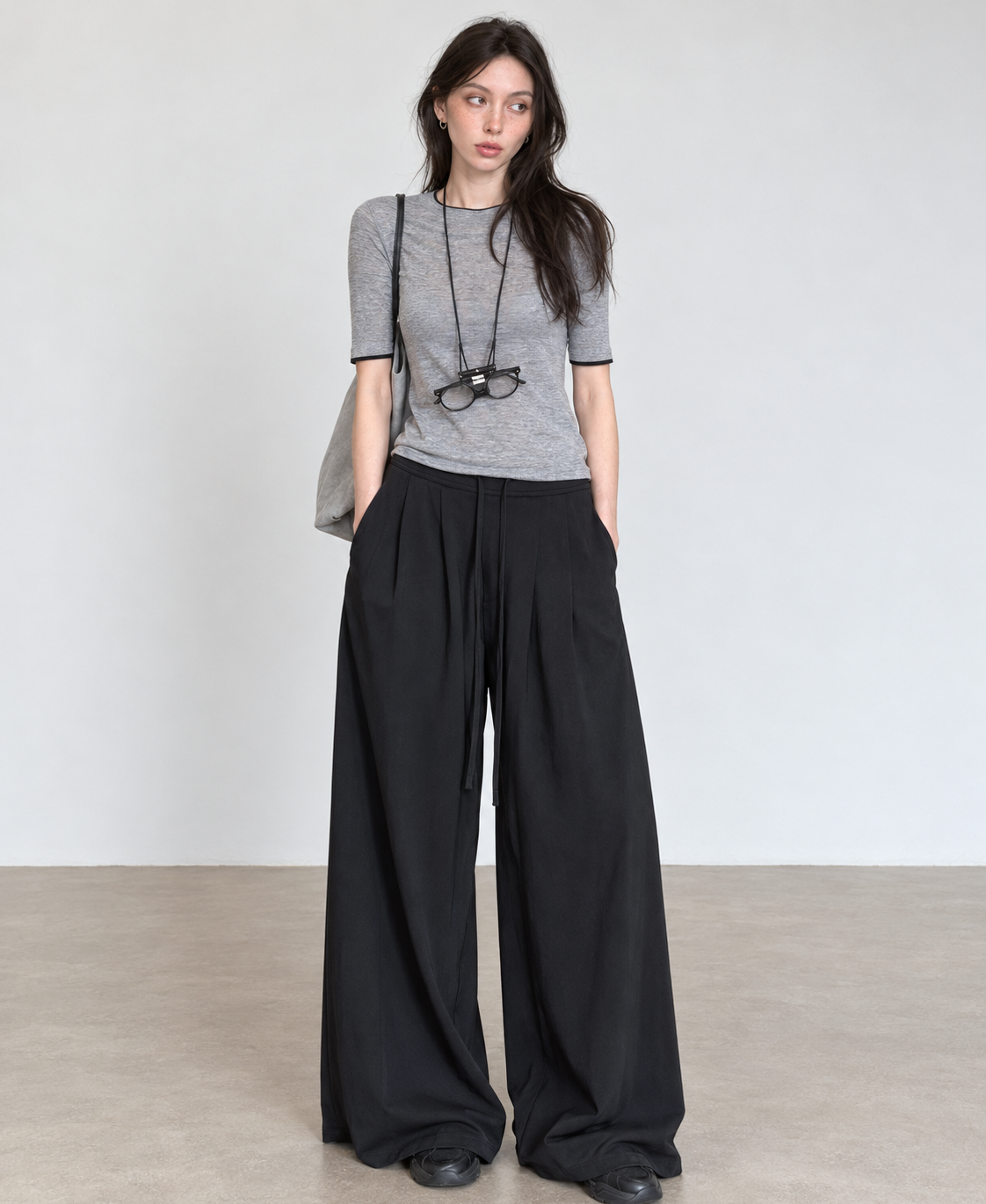 Tencel &amp;amp; Wool Stretch Top