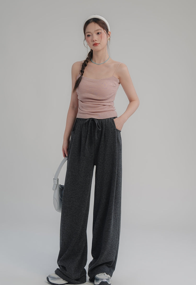 Sheep Wool Camisole with Built-In Pads