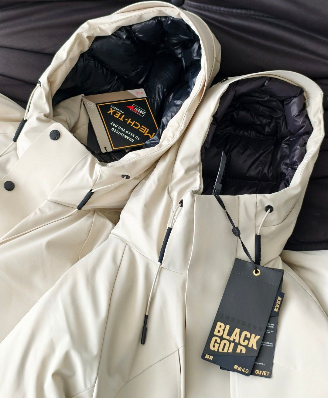 Winter White Duck Down Parka