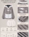 Ultra-Soft Teddy Fleece Set（Free Fluffy Shorts）