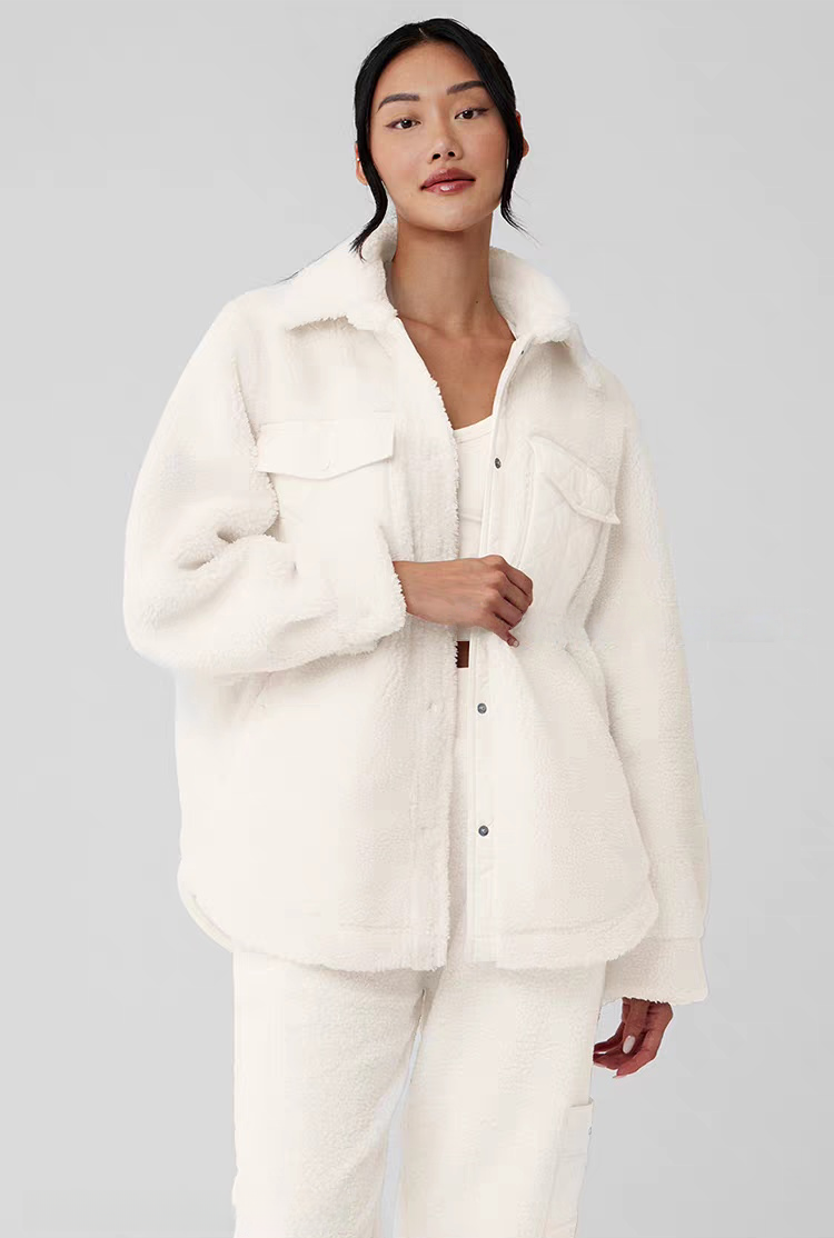 Sherpa Collar Mid-Length Coat