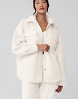 Sherpa Collar Mid-Length Coat