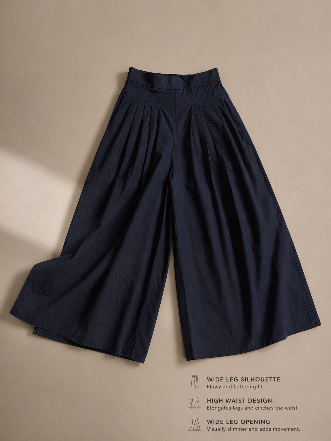 Flattering Wide-Leg Culottes