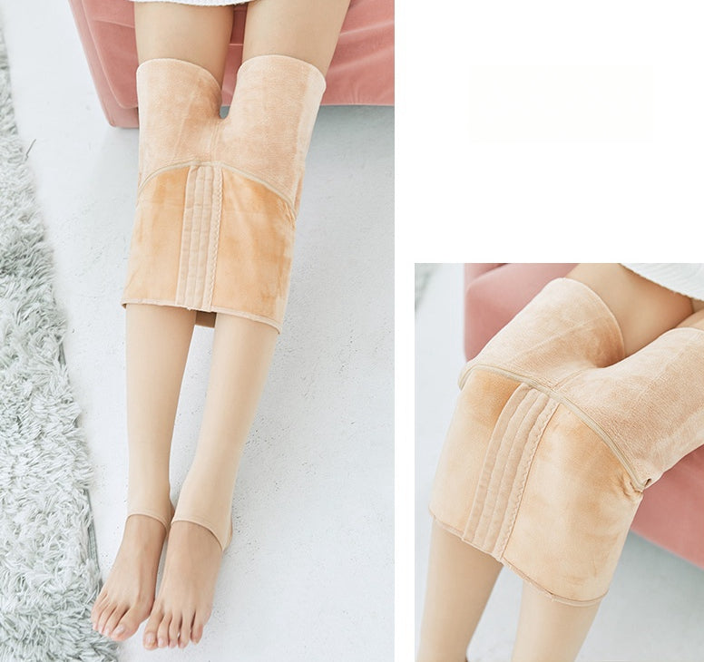 Fleece-lined Thick Waist Shaping Leggings