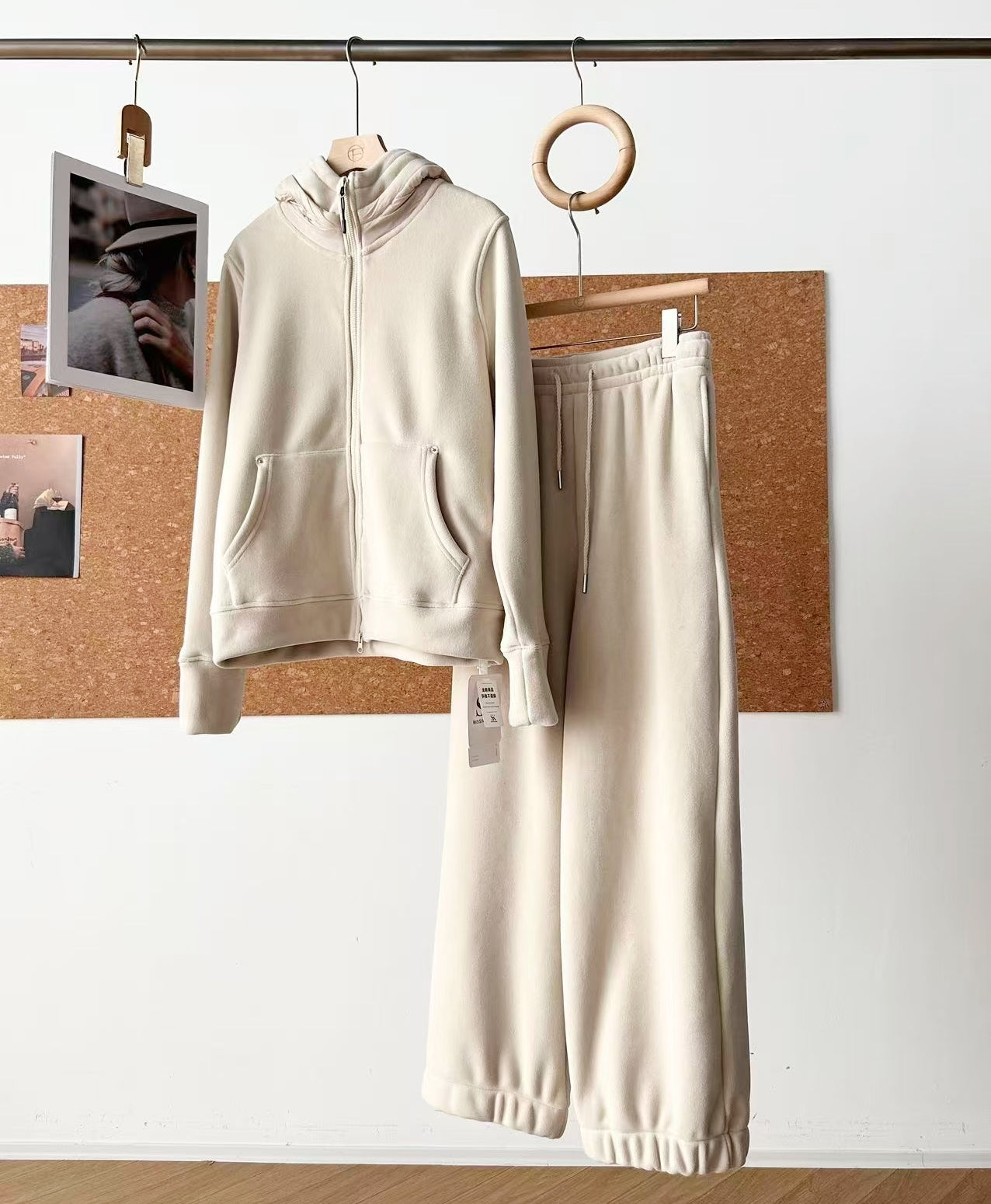 Double-Sided Fleece Lounge Set
