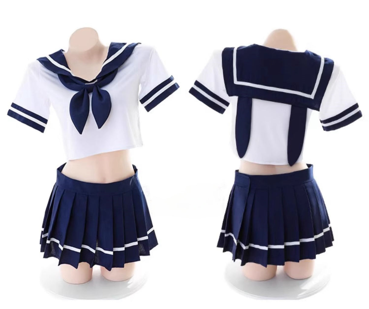 Japanese-Style School Uniform Set (Includes Student Socks)