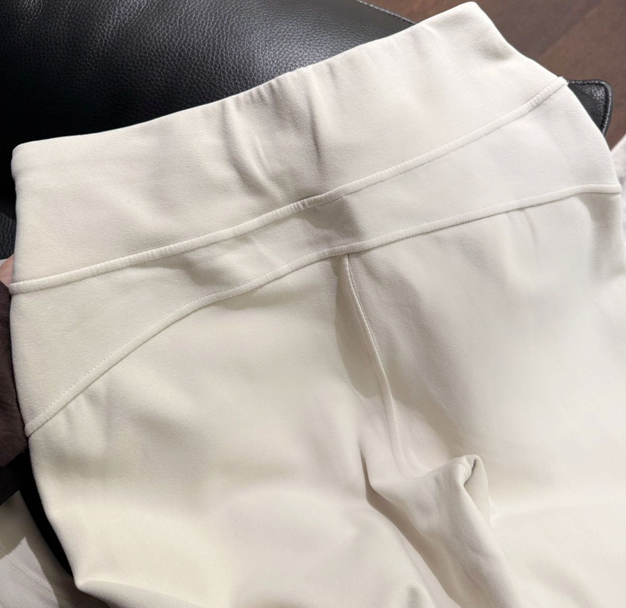 Double-sided brushed slim-fit LU-style set