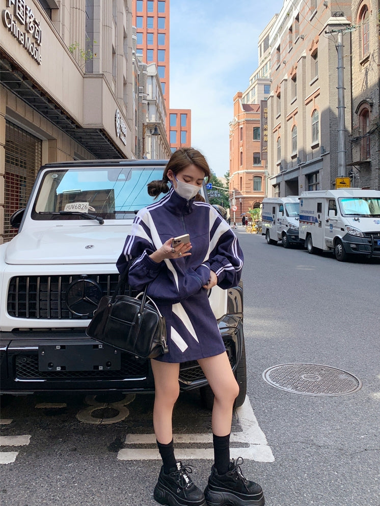 New BELLA-Inspired Retro Sports Cardigan