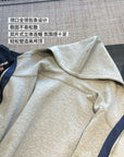 Korean Style Air-Layer Hooded Sweatshirt