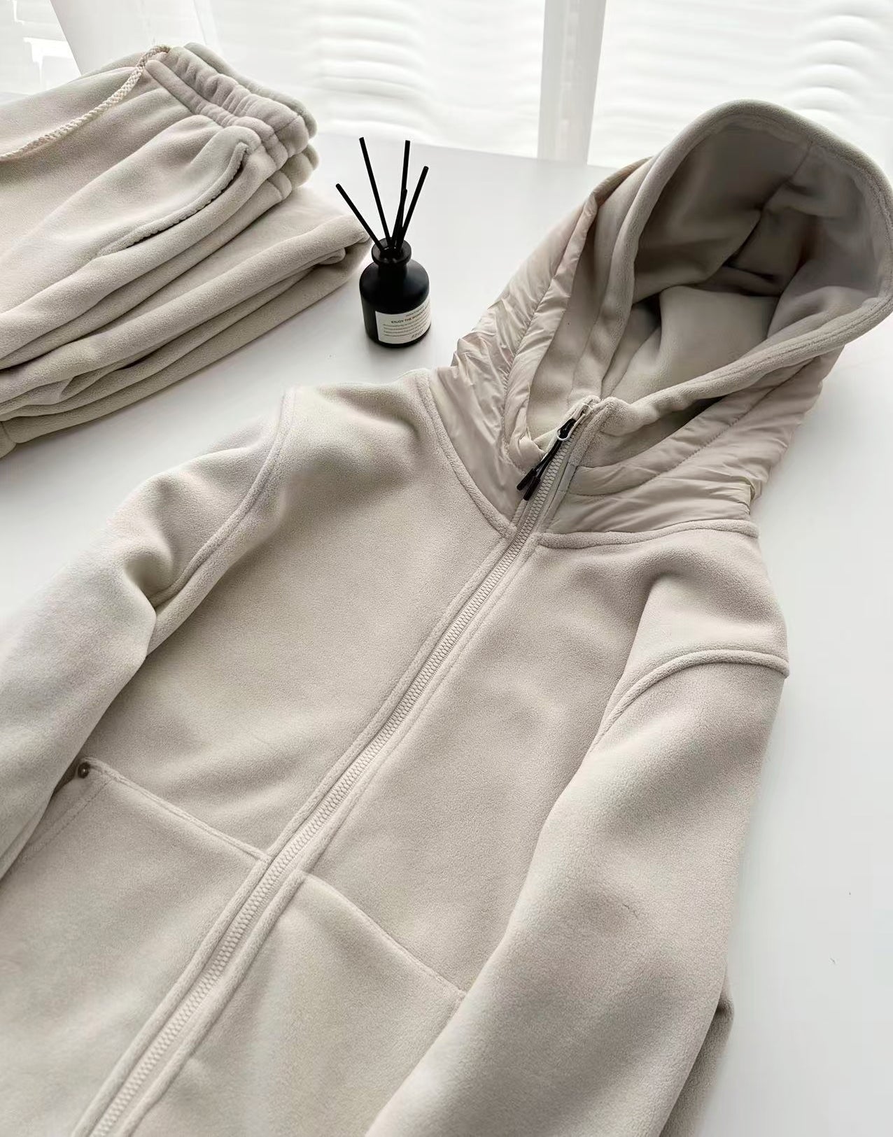 Double-Sided Fleece Lounge Set
