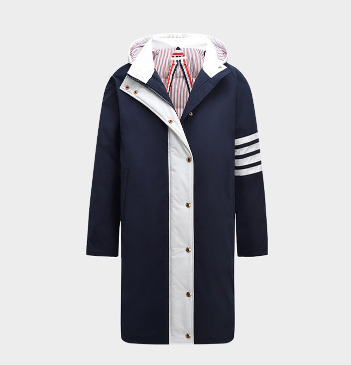 TB 90% White Duck Down Long Puffer Coat