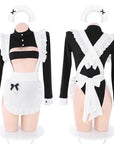 Multi-Piece Maid Costume Lingerie