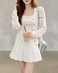 Korean-Style Lightweight Embroidered Sun Cardigan