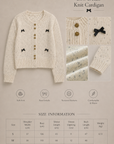 Autumn and Winter Oatmeal Knit Cardigan