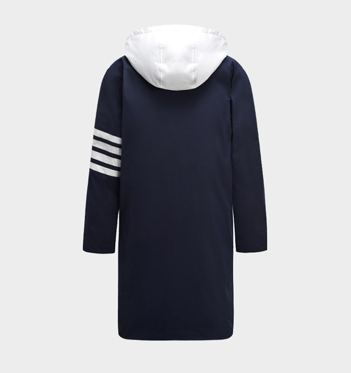 TB 90% White Duck Down Long Puffer Coat