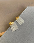 Korean tassel earrings