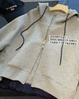 Korean Style Air-Layer Hooded Sweatshirt