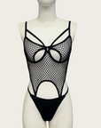 Mesh Sheer Push-Up Bodysuit
