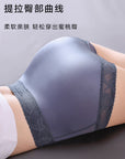 High-Waist Satin Vintage Lace Silk Crotch Shaping Briefs (3-Pack)