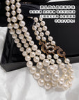 Chanel-Inspired No.5 Pearl Necklace