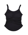 Thickened Fleece Padded Thermal Camisole with Waistband