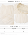 Luxe Multi-Layer Tulle A-Line Skirt