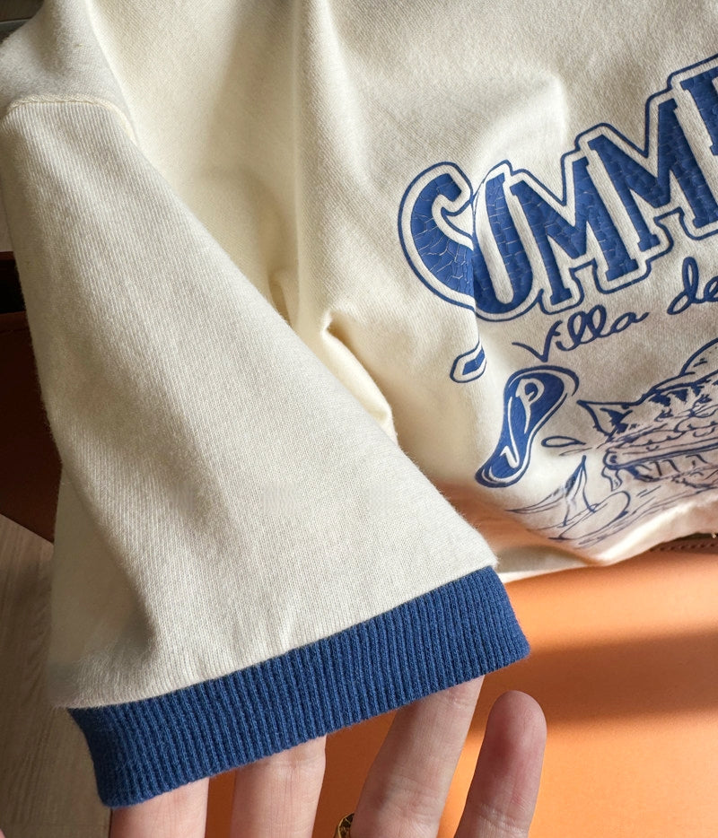 Korean Vintage Cotton Tee