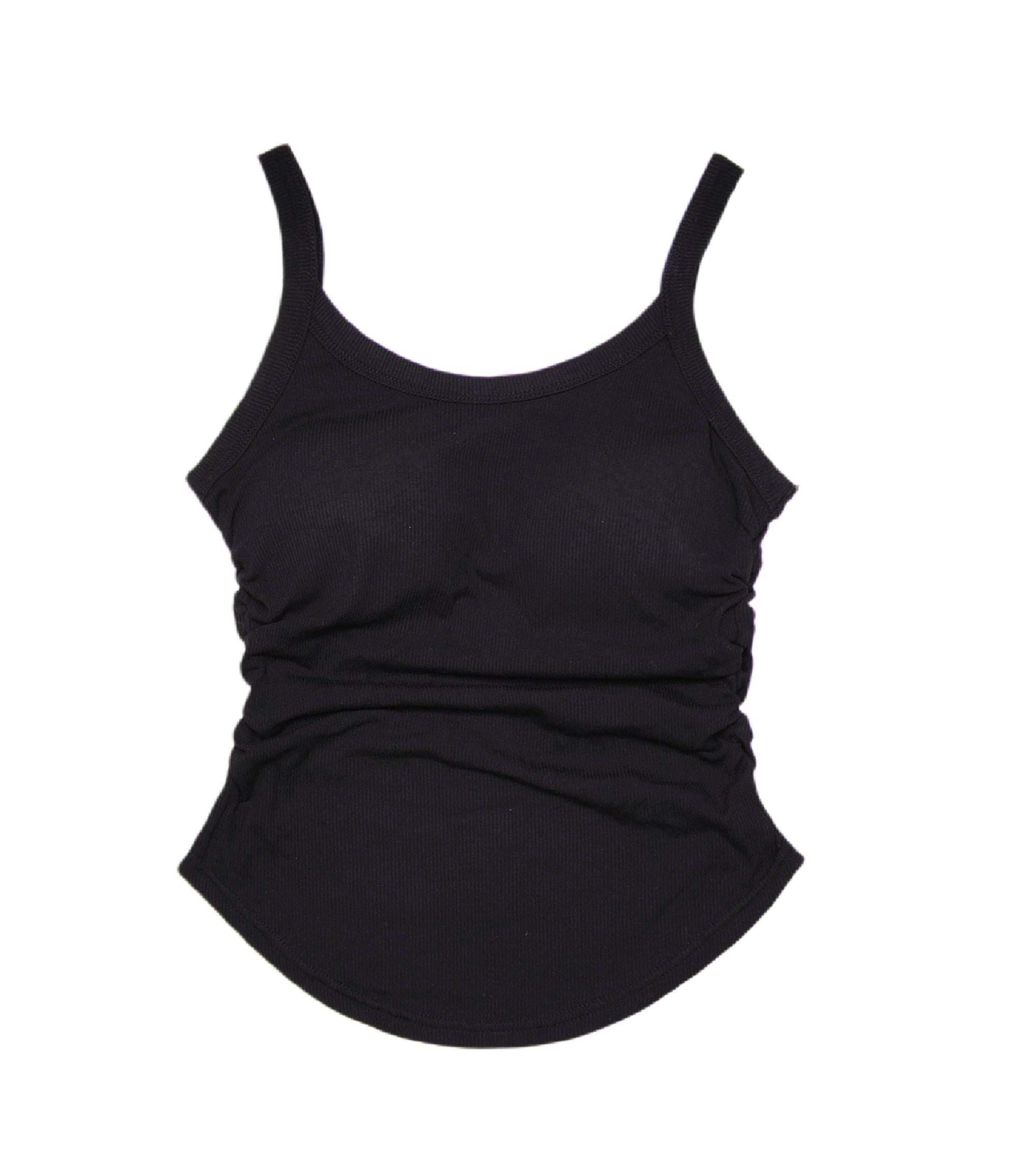 Thickened Fleece Padded Thermal Camisole with Waistband