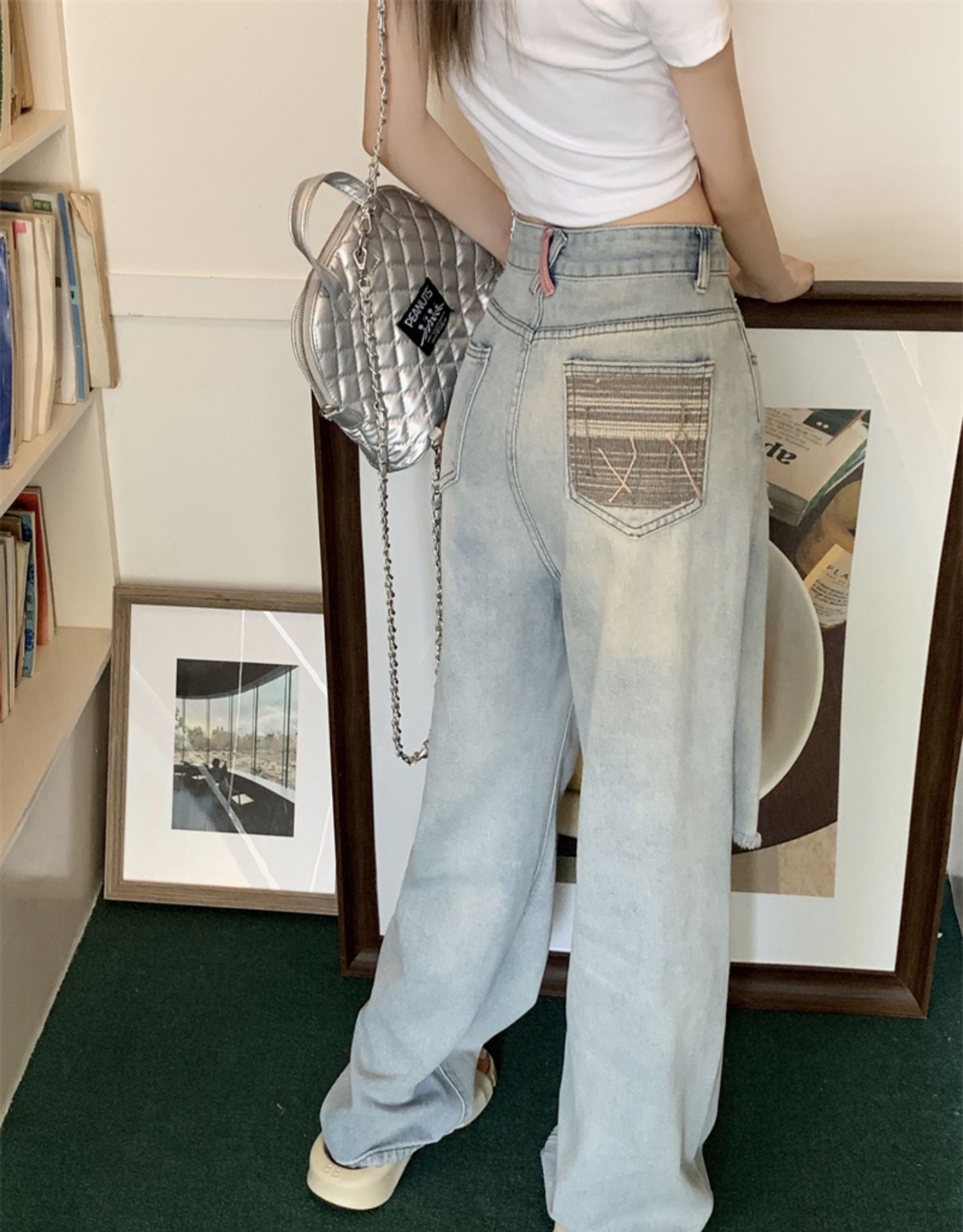 Vintage Washed Blue Ultra-Soft Jeans