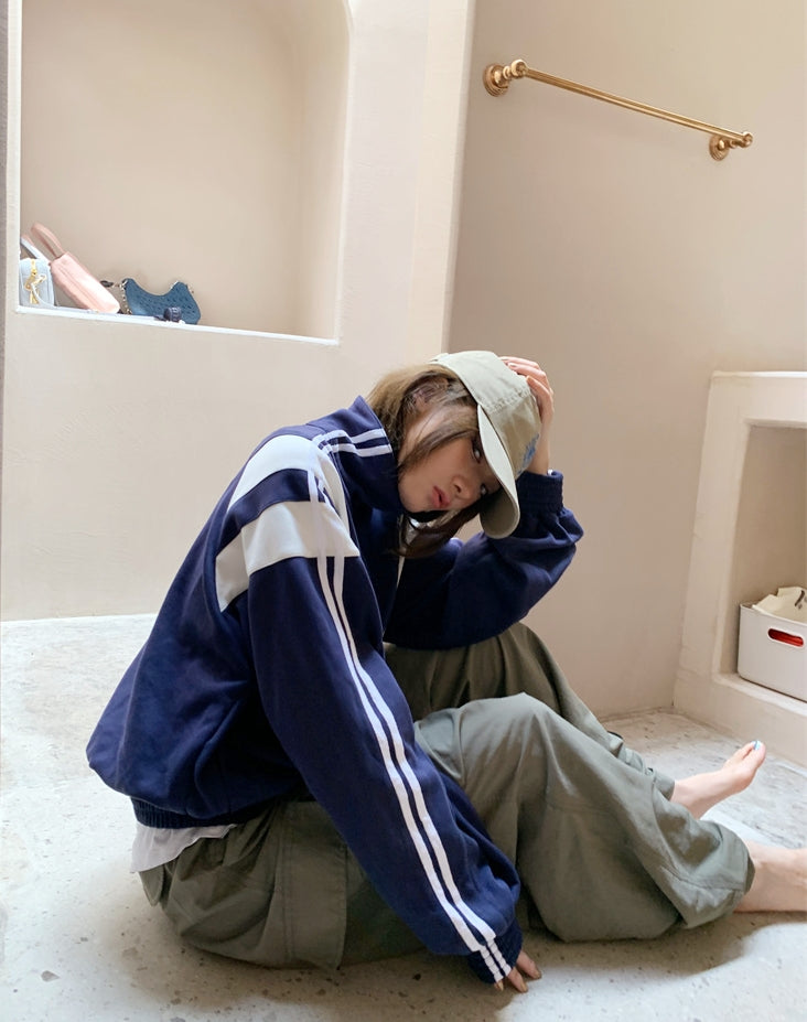 New BELLA-Inspired Retro Sports Cardigan