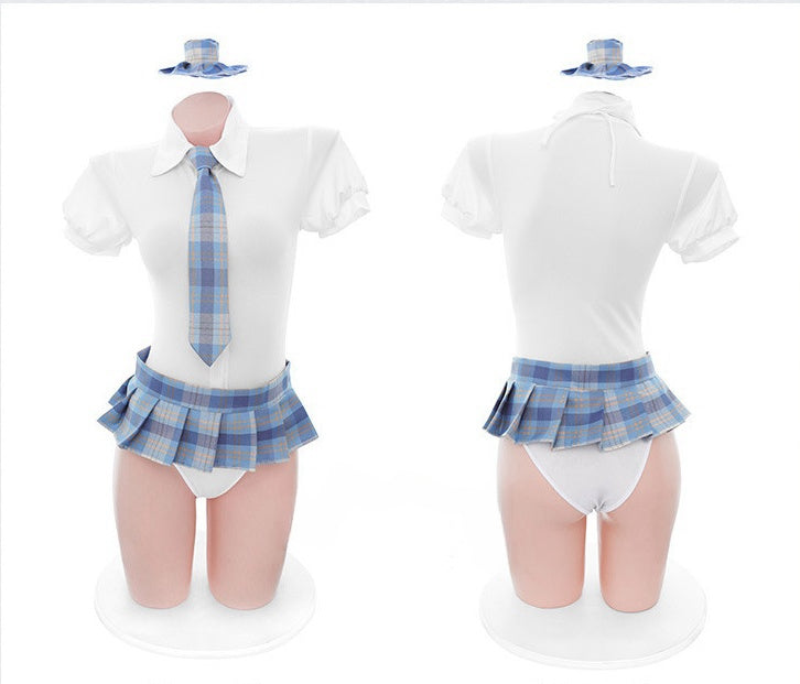 Sexy Senior Student Uniform Temptation